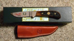 Canal Street Cutlery Co. 113313 Bone Fixed Blade Sheath Knife Evansville Knife Club c.2005 - NIB
