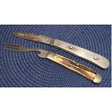 Case XX USA 1 Dot (1999) Vintage Stag V5254 HB SS Trapper Hobo Knife 1998 Evansville Knife Club Case XX USA 1 Dot (1999) Vintage Stag V5254 HB SS Trapper Hobo Knife 1998 Evansville Knife Club