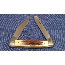 Case XX Stainless USA 1 Dot (1979) Bradford Centennial Stag 5275 SP SSP Scrolled Moose Knife Case XX Stainless USA 1 Dot (1979) Bradford Centennial Stag 5275 SP SSP Scrolled Moose Knife
