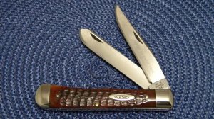 Case XX Stainless USA 10 Dot (1970) Bone 6254 SSP Trapper Knife