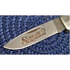 Schrade USA SC513 Scrimshaw Little Lockback Knife c. 1987 - NIB