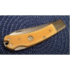 Custom Composition Lockback Knife by A.M. Mayhall - C. 1960's Custom Composition Lockback Knife by A.M. Mayhall - C. 1960's