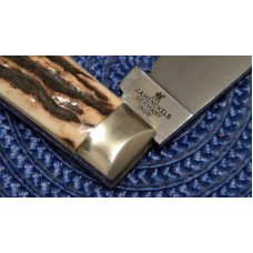 JA Henkels Germany Inox Stag Hawkbill Knife c.1970's JA Henkels Germany Inox Stag Hawkbill Knife c.1970's