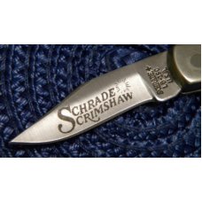 Schrade + USA LB-1SC Scrimshaw Lockback Knife c. 1983 - NIB Schrade + USA LB-1SC Scrimshaw Lockback Knife c. 1983 - NIB