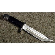Buck 124 USA Frontiersman Fixed Blade Hunting Sheath Knife c.1968-1973