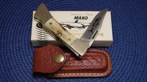 Case XX SS USA 9 Dot (1981) Stag 5158 LSSP Mako Lockback Knife - NIB