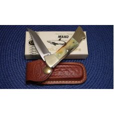 Case XX SS USA 9 Dot (1981) Stag 5158 LSSP Mako Lockback Knife - NIB
