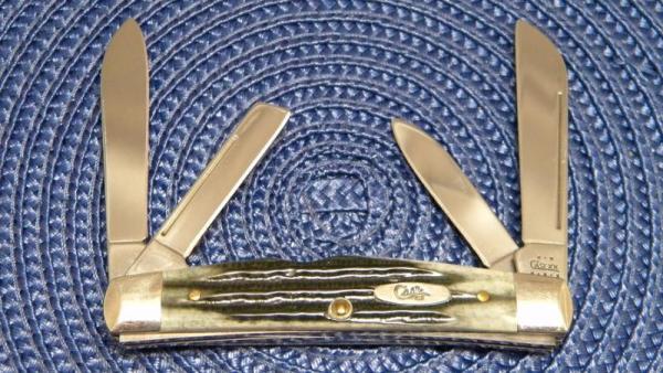 Case XX USA 2002 Bone 64052 SS Congress Knife Case XX USA 2002 Bone 64052 SS Congress Knife