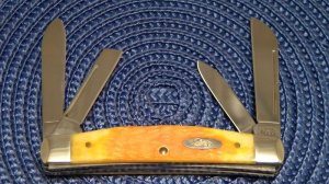 Case XX USA 2002 Bone 64052 SS Congress Knife