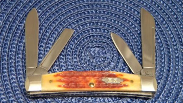 Case XX USA 2002 Bone 64052 SS Congress Knife Case XX USA 2002 Bone 64052 SS Congress Knife