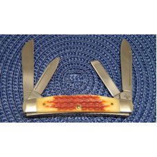 Case XX USA 2002 Bone 64052 SS Congress Knife Case XX USA 2002 Bone 64052 SS Congress Knife