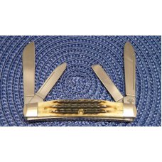 Case XX USA 2002 Bone 64052 SS Congress Knife Case XX USA 2002 Bone 64052 SS Congress Knife
