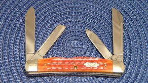 Case XX USA 2002 Bone 64052 SS Congress Knife