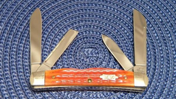 Case XX USA 2002 Bone 64052 SS Congress Knife Case XX USA 2002 Bone 64052 SS Congress Knife