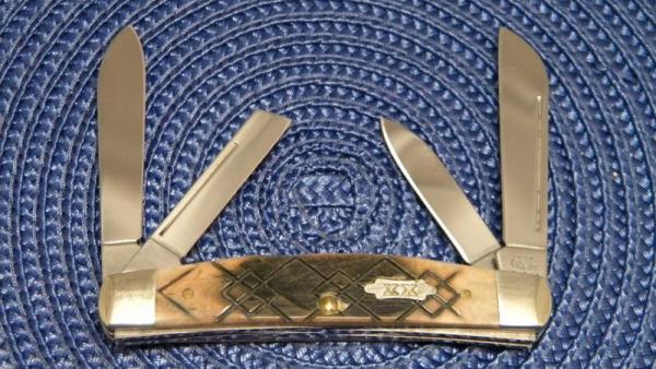 Case XX USA 2003 Bone 64052 SS Congress Knife