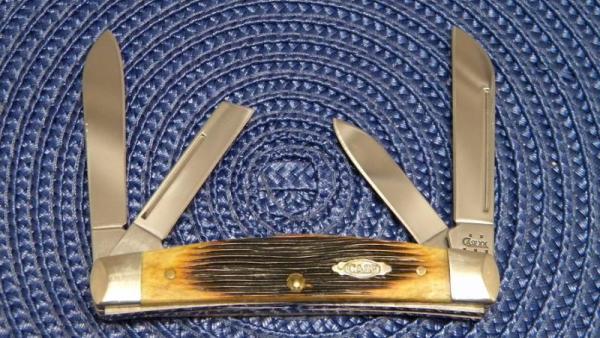 Case XX USA 2005 Bone 64052 SS Congress Knife