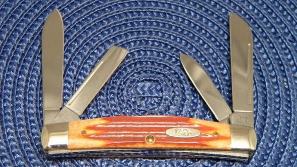Case XX USA 2002 Bone 64052 SS Congress Knife Case XX USA 2002 Bone 64052 SS Congress Knife