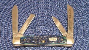 Case XX USA 2006 Pocket Worn Green Bone 64052 SS Congress Knife