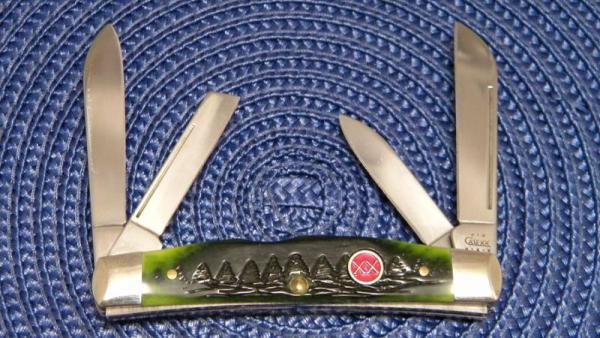 Case XX USA 2002 Pine Tree Bone 64052 SS Congress Knife Case XX USA 2002 Pine Tree Bone 64052 SS Congress Knife