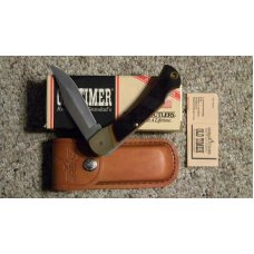 Schrade + USA 6OT Delrin Golden Bear Folding Lockback Knife - NIB Schrade + USA 6OT Delrin Golden Bear Folding Lockback Knife - NIB