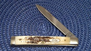 Case XX USA 2001 Vintage Bone V6185 SS Doctors Knife