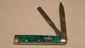 Case XX USA 2005 Green Bone 6282 SP SS Baby Doctors Knife