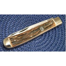 Carl Schlieper Solingen Germany 20SS-DS Stag German Eye Trapper Knife 