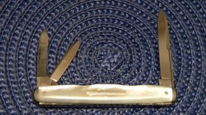 I* X.L. George Wostenholm Sheffield Pearl Whittler Knife