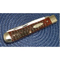Case XX Stainless USA 1965-69 Bone 6254 SSP First Model Stainless Trapper Knife
