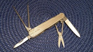 W. Mills & Son Sheffileld England Sterling Silver 5 Blade Lobster Knife c.1921-1947