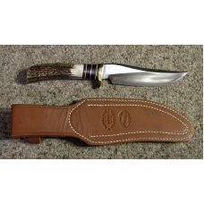Randall RKS-3 Randall Knife Society Stag Fixed Blade Sheath Knife Randall RKS-3 Randall Knife Society Stag Fixed Blade Sheath Knife