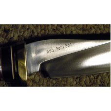 Randall RKS-3 Randall Knife Society Stag Fixed Blade Sheath Knife Randall RKS-3 Randall Knife Society Stag Fixed Blade Sheath Knife