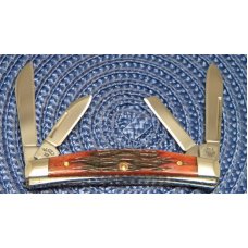C. Platts Sons Eldred PA (Case) 1995 Bone 6468 SS Congress Knife C. Platts Sons Eldred PA (Case) 1995 Bone 6468 SS Congress Knife