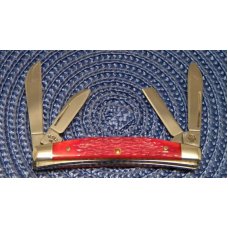 Case XX USA 2003 Red Bone 6468 SS Coca Cola Congress Knife Case XX USA 2003 Red Bone 6468 SS Coca Cola Congress Knife