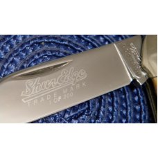 Robeson Shuredge USA (by Queen Cut. Co.) Bone Canoe Knife