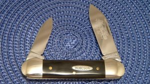 Robeson Shuredge USA (by Queen Cut. Co.) Horn Canoe Knife