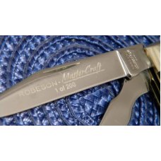 Robeson Shuredge USA (by Queen Cut. Co.) Horn Mastercraft Little Doctors Knife Robeson Shuredge USA (by Queen Cut. Co.) Horn Mastercraft Little Doctors Knife