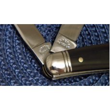 Robeson Shuredge USA (by Queen Cut. Co.) Horn Mastercraft Stockman Knife Robeson Shuredge USA (by Queen Cut. Co.) Horn Mastercraft Stockman Knife