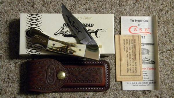 Case XX SS USA 10 Dot (1980) Stag 5159 L SSP Hammerhead Lockback Knife - NIB Case XX SS USA 10 Dot (1980) Stag 5159 L SSP Hammerhead Lockback Knife - NIB