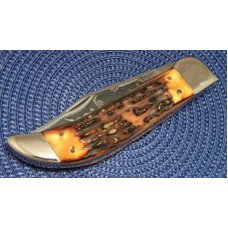 Schrade USA Stag Clasp Knife ”Custer’s Last Fight” c.1977 Schrade USA Stag Clasp Knife ”Custer’s Last Fight” c.1977