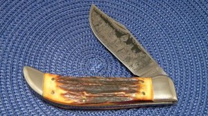 Schrade USA Stag Clasp Knife 