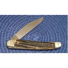 Puma Germany Stainless - A.G. Russel 1974 Luger Pistole 08 Stag Knife - NIB Puma Germany Stainless - A.G. Russel 1974 Luger Pistole 08 Stag Knife - NIB