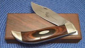 Case XX USA 1965-69 Wood P172 Buffalo Clasp Knife