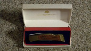 Gerber Portland, OR 97223 USA Folding Lockback Bicentennial Knife - NIB