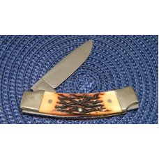 Scarce Schrade + USA LB-4 I.V.L.B. Uncle Henry Staglon Lockback Knife and Pouch - NIB Scarce Schrade + USA LB-4 I.V.L.B. Uncle Henry Staglon Lockback Knife and Pouch - NIB