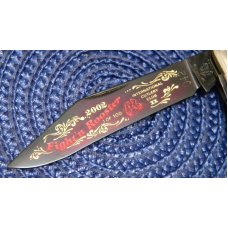 Fight'n Rooster Frank Buster Celebrated Cutlery Germany Pearl 2 Blade Jack Knife Blued Blades Fight'n Rooster Frank Buster Celebrated Cutlery Germany Pearl 2 Blade Jack Knife Blued Blades