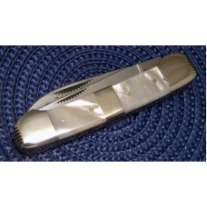 Fight'n Rooster Frank Buster & Son Celebrated Cutlery Germany Pearl Canoe Jack Knife Fight'n Rooster Frank Buster & Son Celebrated Cutlery Germany Pearl Canoe Jack Knife