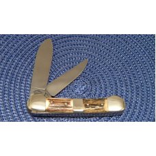 Fight'n Rooster Frank Buster & Son Celebrated Cutlery Germany Stag Canoe Jack Knife Fight'n Rooster Frank Buster & Son Celebrated Cutlery Germany Stag Canoe Jack Knife