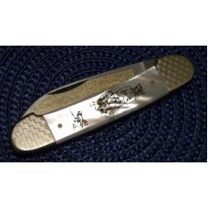 Fight'n Rooster Frank Buster Cutlery Co. Germany Pearl The Captain's Rooster Canoe Knife Fight'n Rooster Frank Buster Cutlery Co. Germany Pearl The Captain's Rooster Canoe Knife