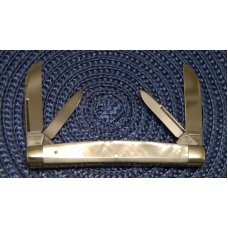 Hen & Rooster Gutmann Germany Pearl Congress Knife c.1970's Hen & Rooster Gutmann Germany Pearl Congress Knife c.1970's